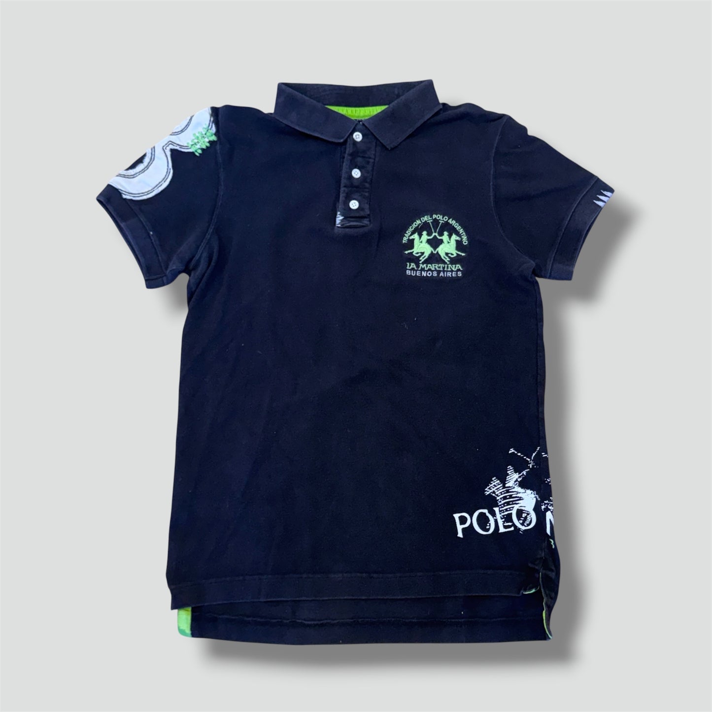 La Martina vintage embroidered poloshirt
