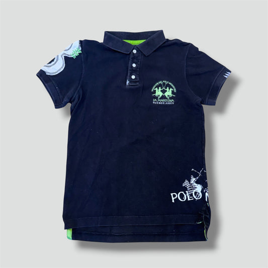 La Martina vintage embroidered poloshirt