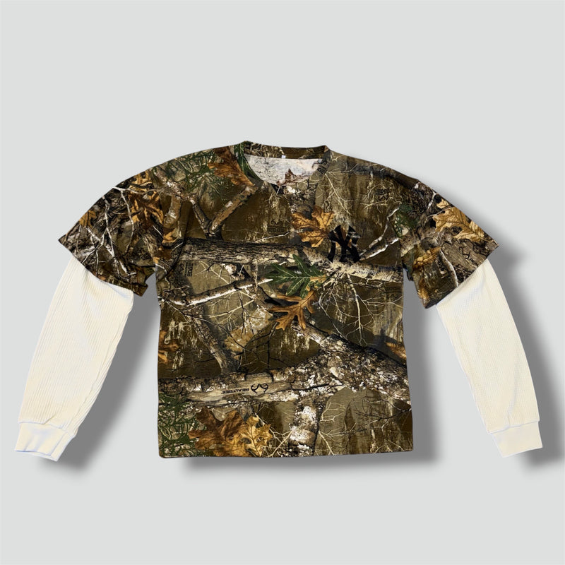 Sourced limited accessories and clothes Yankees custom made camouflage longsleeve – Secondhand Streetwear