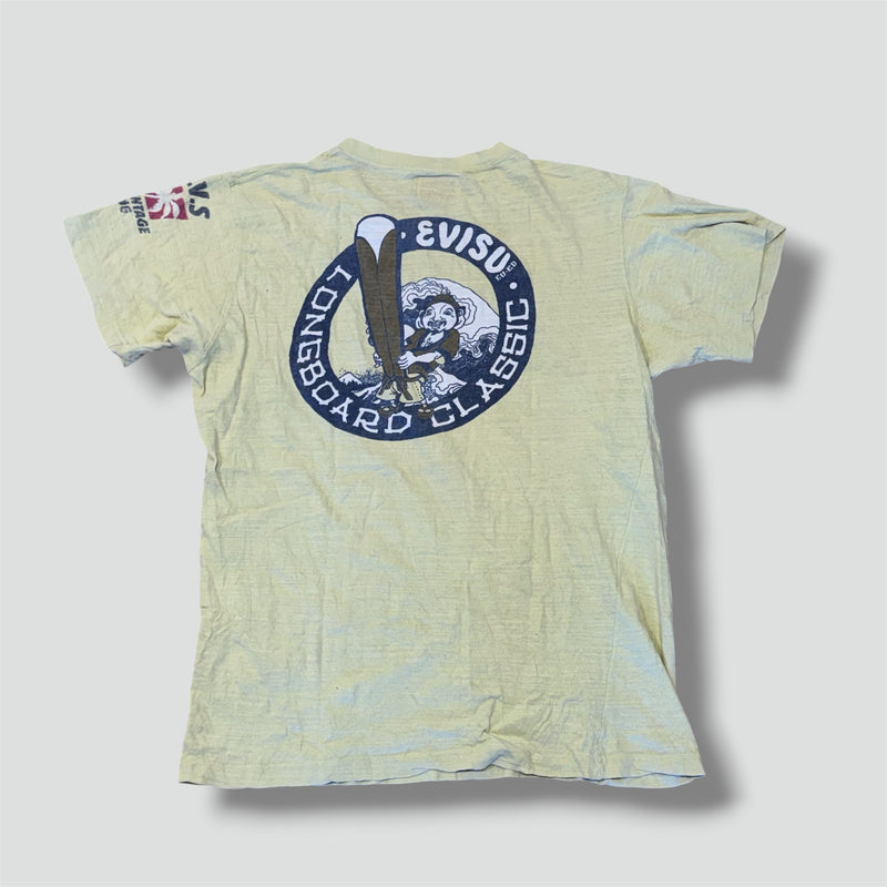 Sourced limited accessories and clothes Evisu Genes Japan surfers vintage t-shirt – Secondhand Streetwear