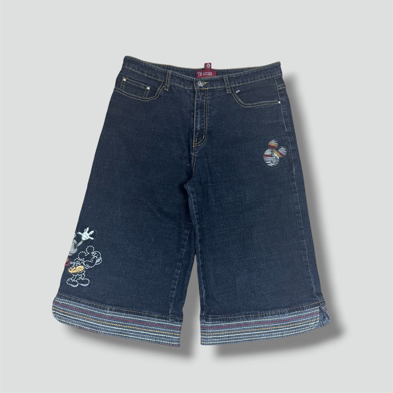 Sourced limited accessories and clothes Temche embroidered vintage jorts 90s – Secondhand Streetwear