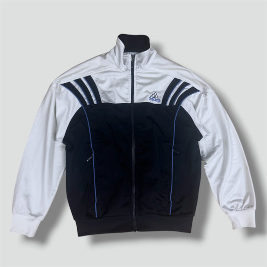 Adidas white vintage 80s track jacket