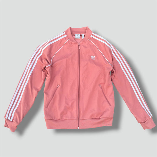 Adidas pink retro track jacket
