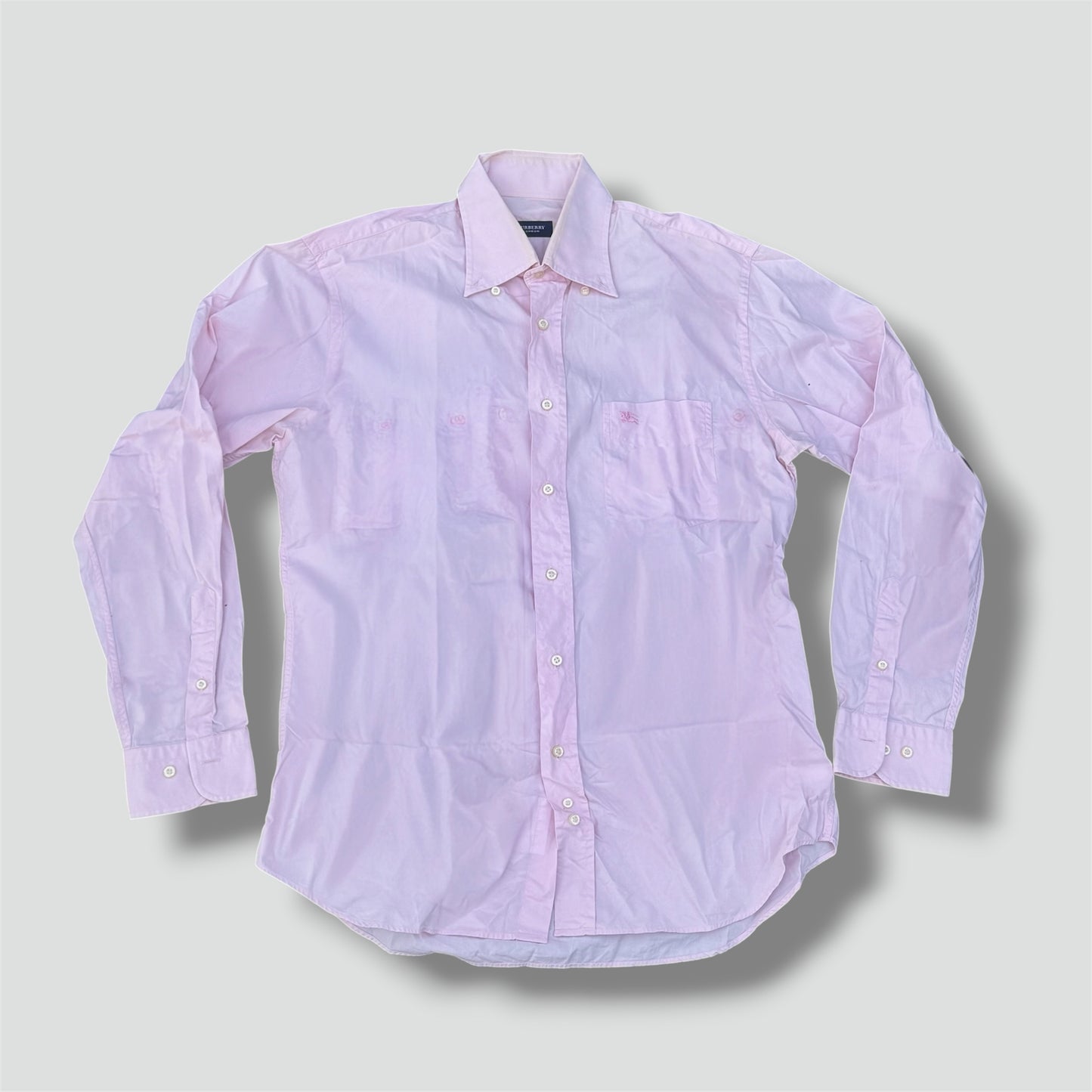 Burberry London pink vintage chemise