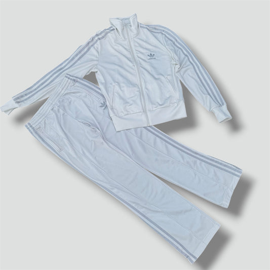 Adidas Firebird y2k vintage white track set