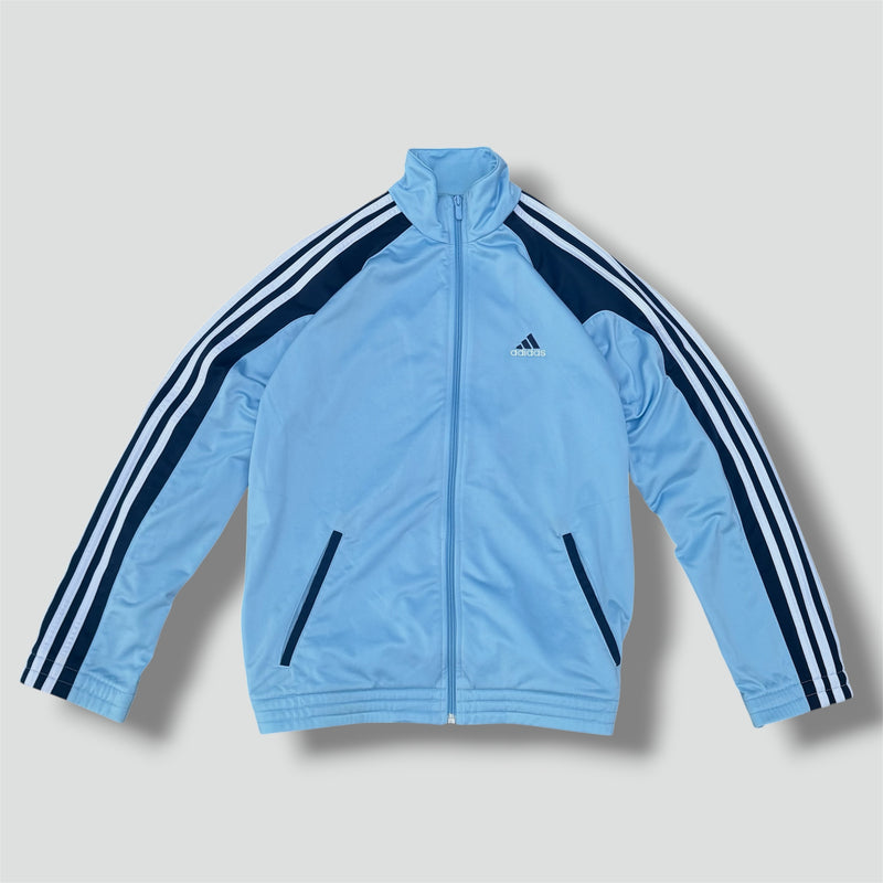 Sourced limited accessories and clothes Adidas 00s streetwear skyblue track jacket – Secondhand Streetwear