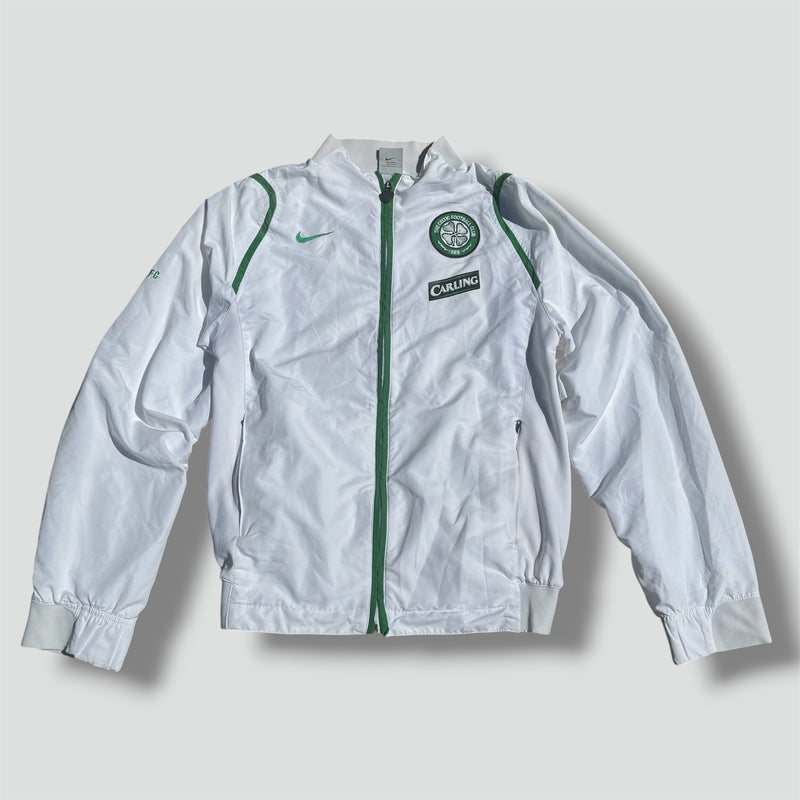 Sourced limited accessories and clothes Nike Celtics FC white sports track jacket – Secondhand Streetwear