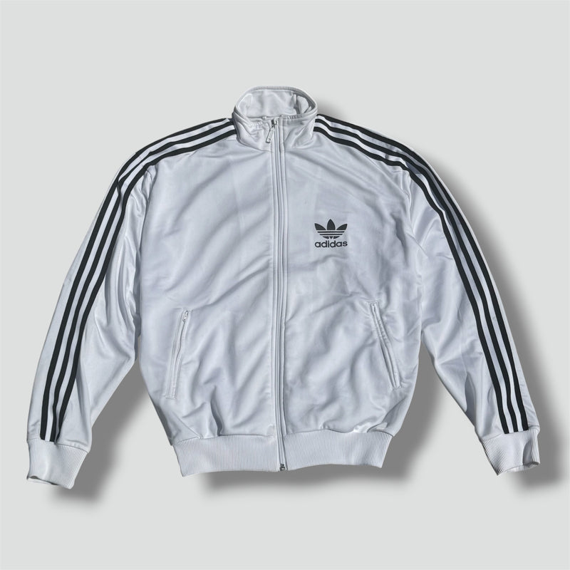 Sourced limited accessories and clothes Adidas Y2K retro white track jacket – Secondhand Streetwear