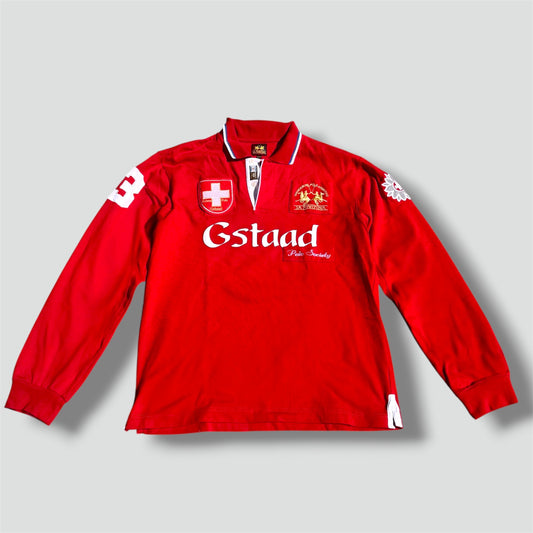La Martina Swiss Polo Gstaad vintage longsleeve