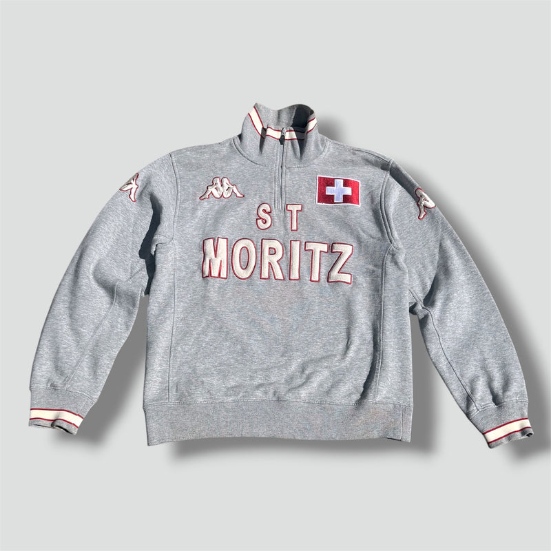 Sourced limited accessories and clothes Kappa St. Moritz Switzerland streetwear sweat – Secondhand Streetwear