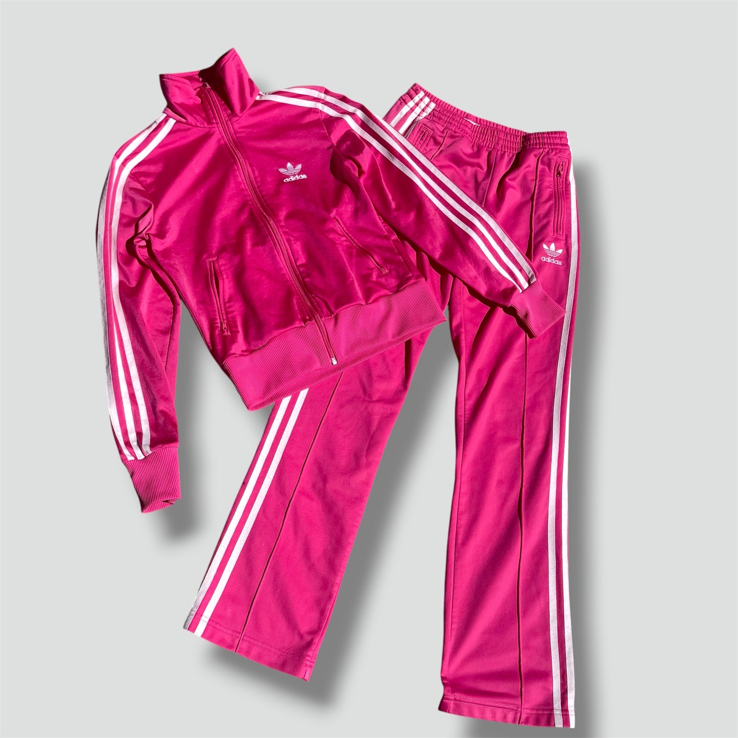 Adidas Firebird pink y2k womens track-set