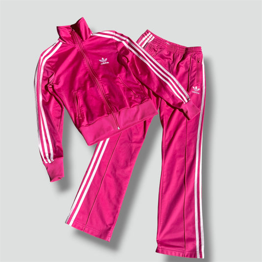 Adidas Firebird pink y2k womens track-set