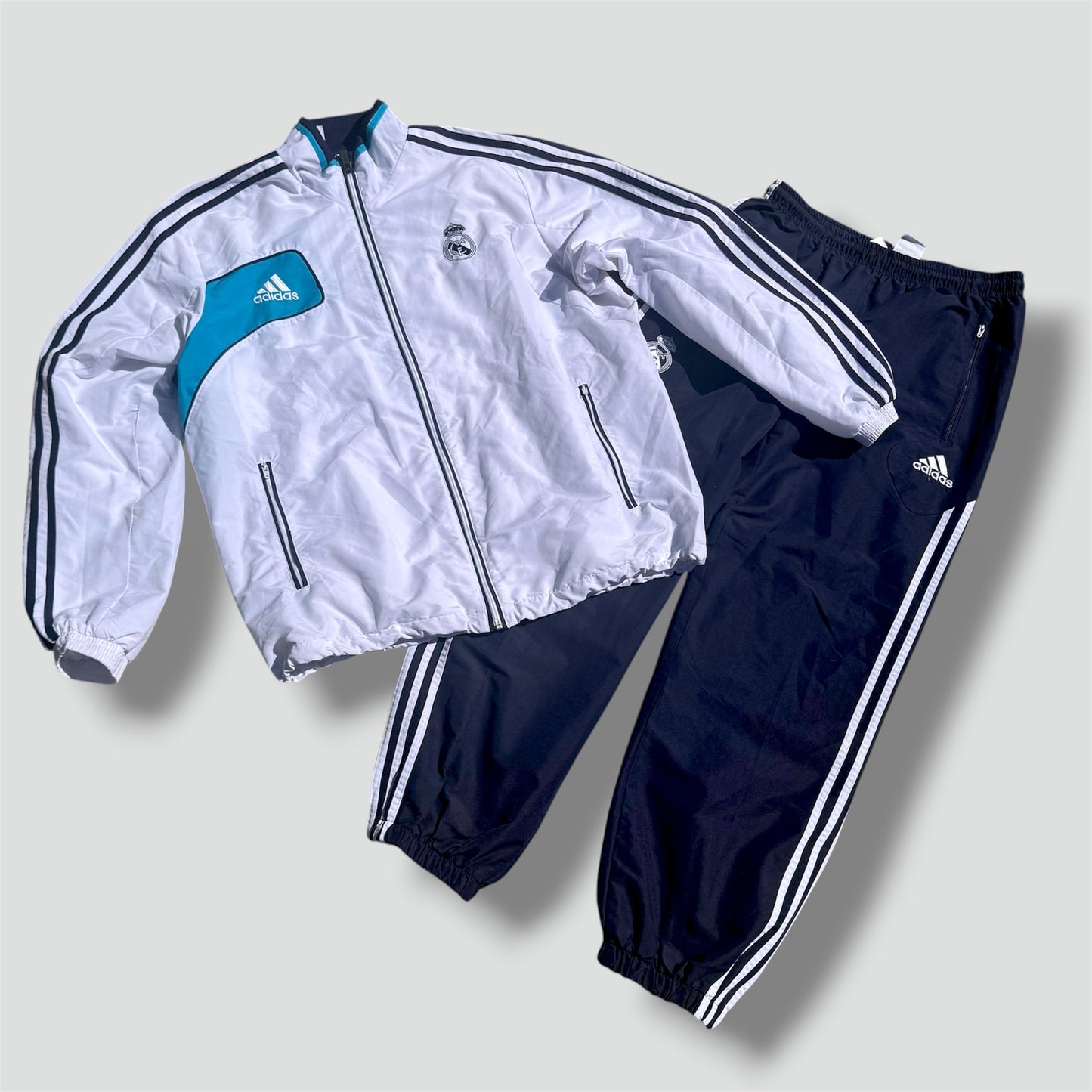 Adidas streetwear Real Madrid track set