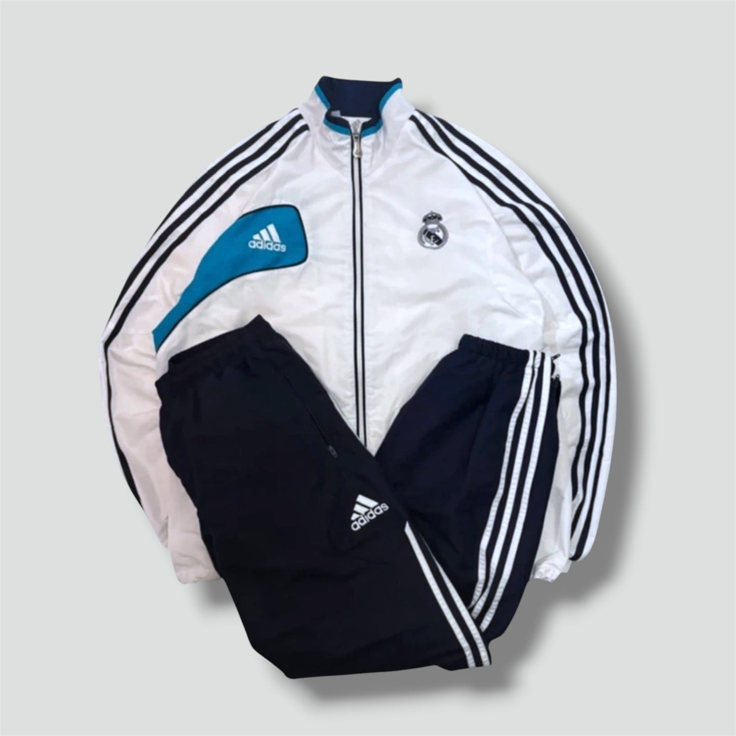 Adidas streetwear Real Madrid track set
