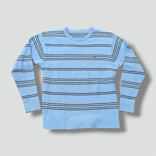 Lacoste vintage striped knit sweater