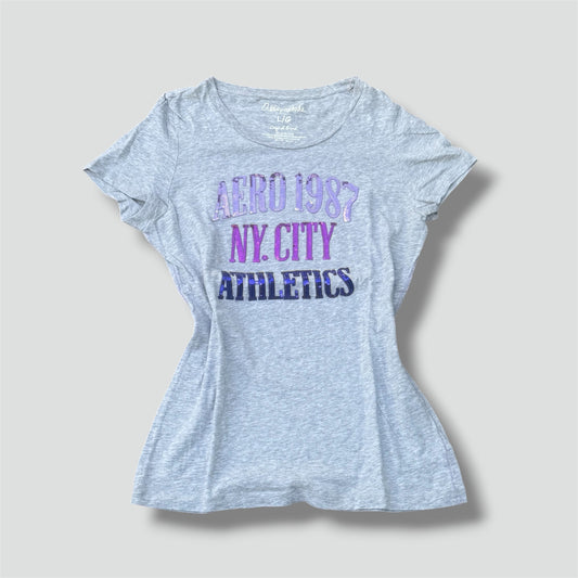 Aeropostale y2k glitter womens t-shirt