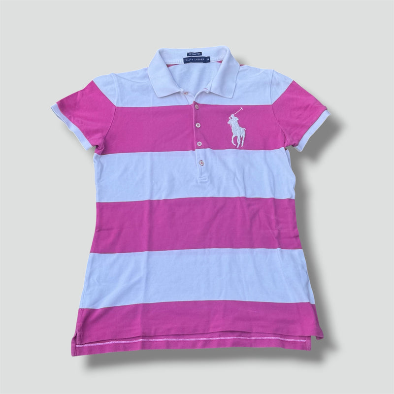 Sourced limited accessories and clothes Polo Ralph Lauren striped womens poloshirt – Secondhand Streetwear