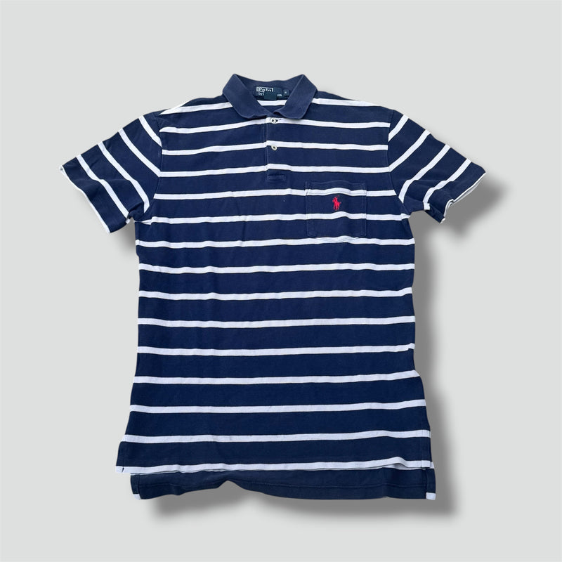 Sourced limited accessories and clothes Polo Ralph Lauren vintage striped poloshirt – Secondhand Streetwear