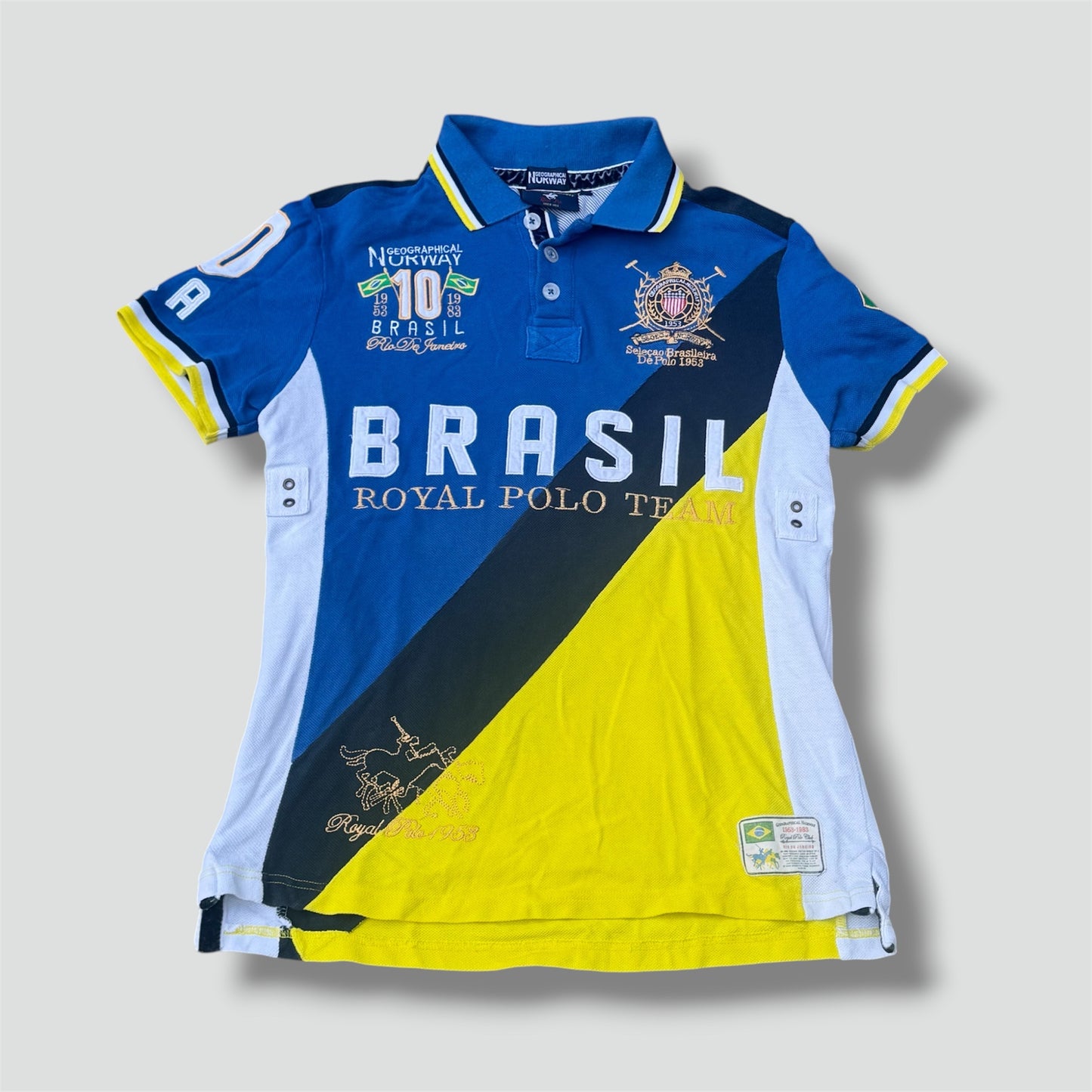 Geographical Norway Brasil streetwear polo