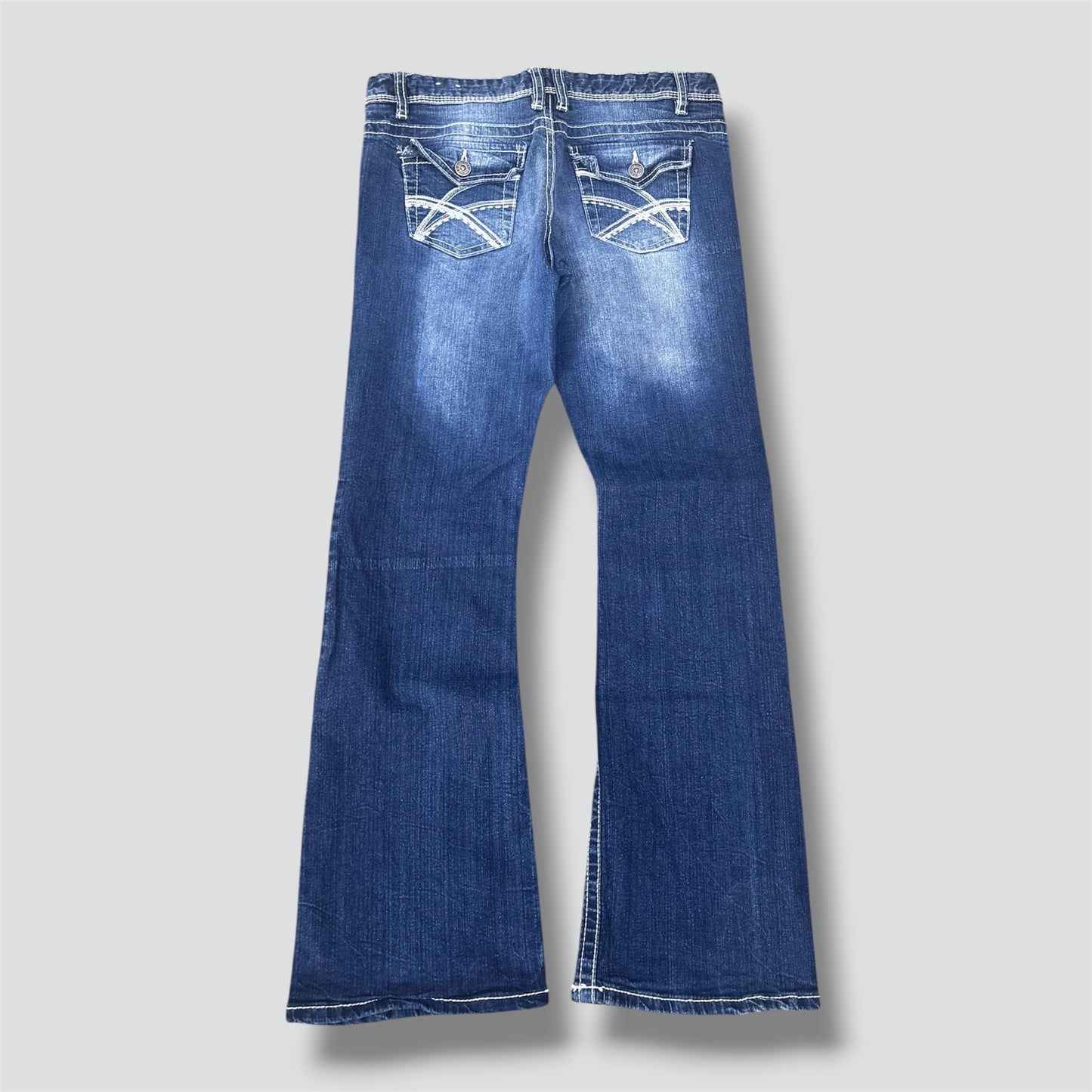 Rue 21 y2k bootcut embroidered jeans