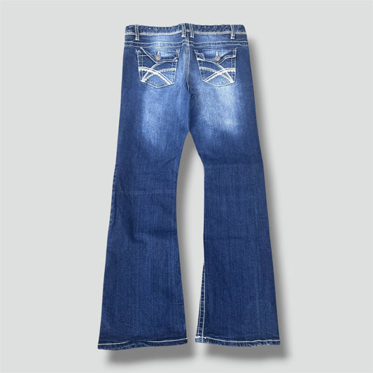 Rue 21 y2k bootcut embroidered jeans
