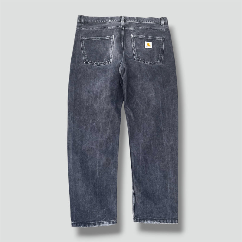 Sourced limited accessories and clothes Carhartt black baggy retro jeans – Secondhand Streetwear