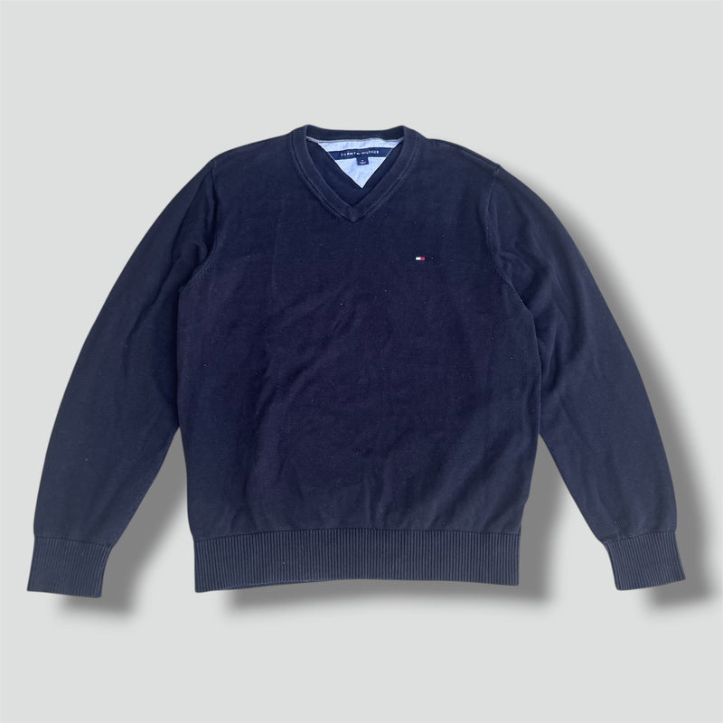 Sourced limited accessories and clothes Tommy Hilfiger v-neck classic sweatshirt – Secondhand Streetwear