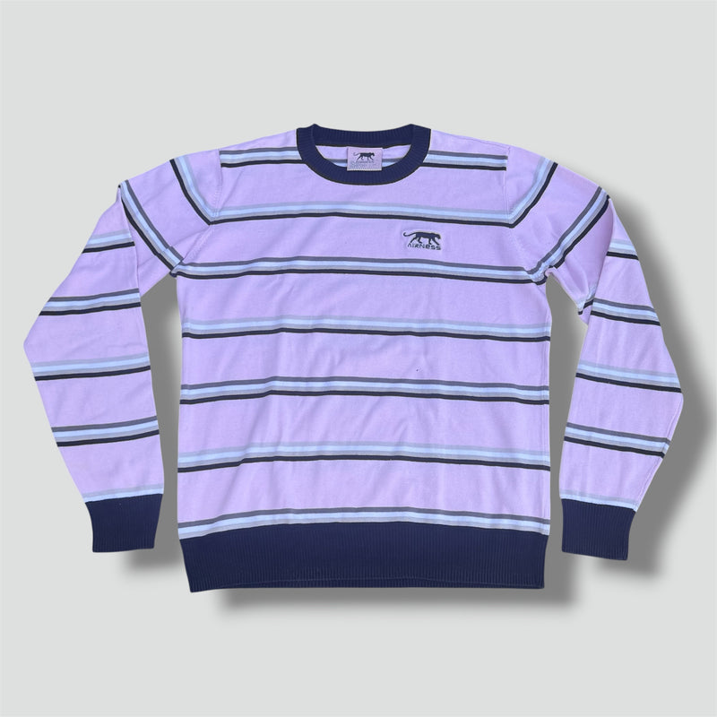 Sourced limited accessories and clothes Airness sport retro pink striped sweater – Secondhand Streetwear