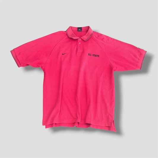 Nike N.C. State red sportswear poloshirt