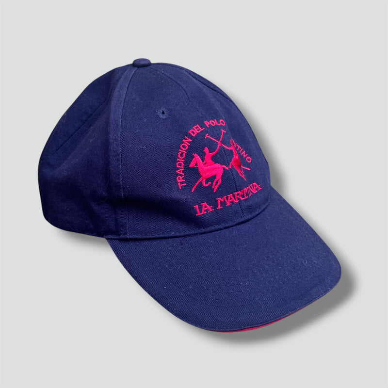 Sourced limited accessories and clothes La Martina vintage blue cap – Secondhand Streetwear