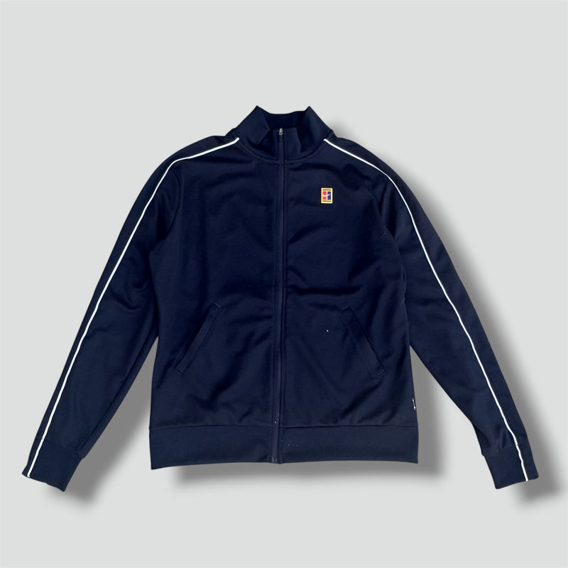 Sourced limited accessories and clothes Nike Tennis vintage black track jacket – Secondhand Streetwear