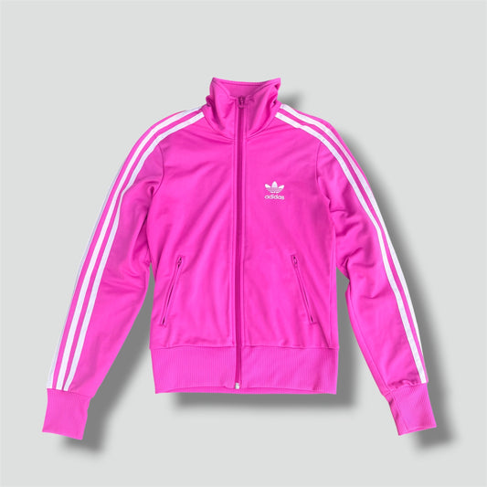 Adidas Firebird y2k pink track jacket
