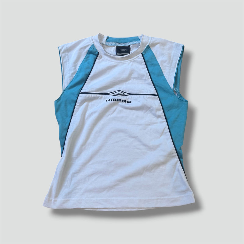 Sourced limited accessories and clothes Umbro streetwear white tank-top – Secondhand Streetwear