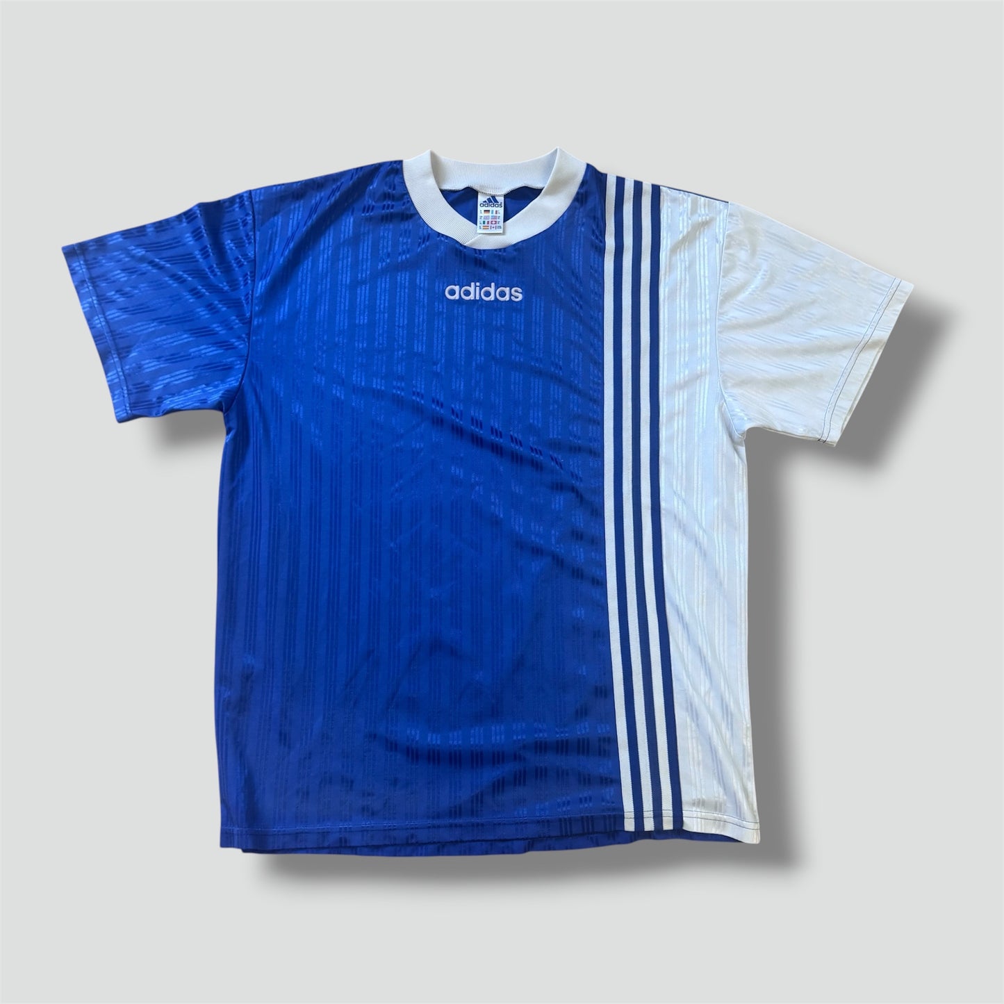 Adidas vintage 90s blue sports t-shirt
