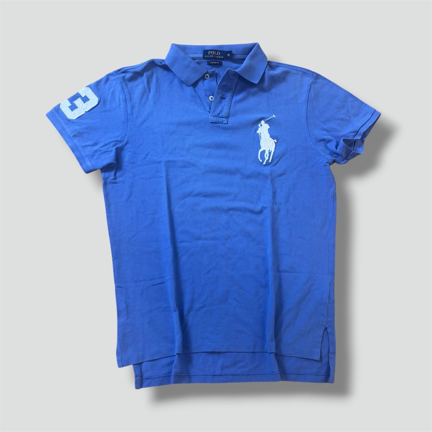 Ralph Lauren vintage Big Pony blue poloshirt