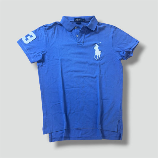 Ralph Lauren vintage Big Pony blue poloshirt