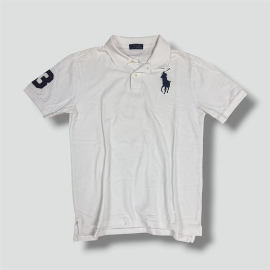 Ralph Lauren Big Pony vintage white polo