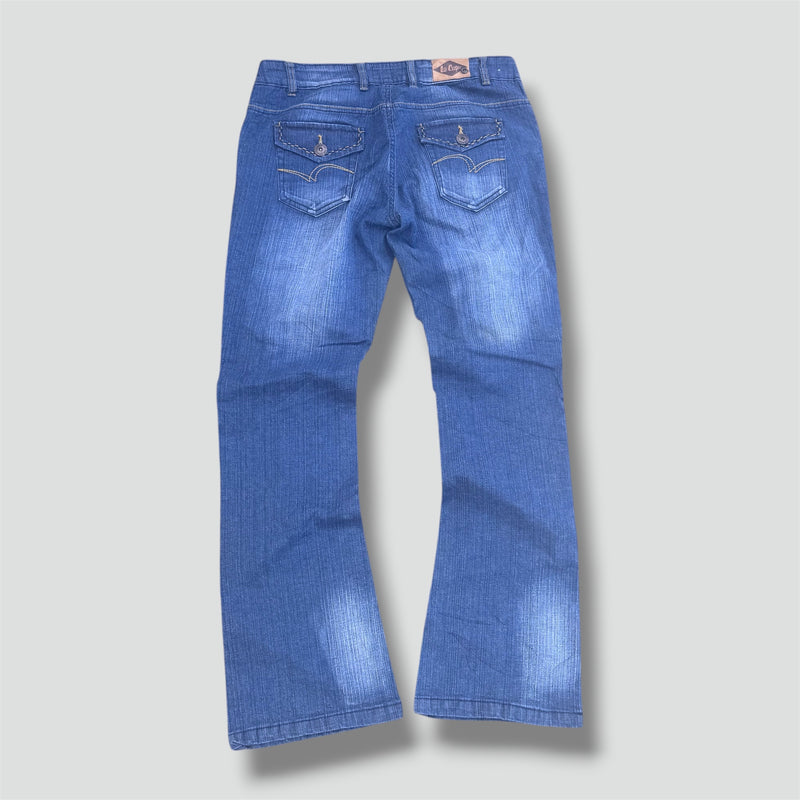 Sourced limited accessories and clothes Lee Cooper wide leg stone washed jeans – Secondhand Streetwear