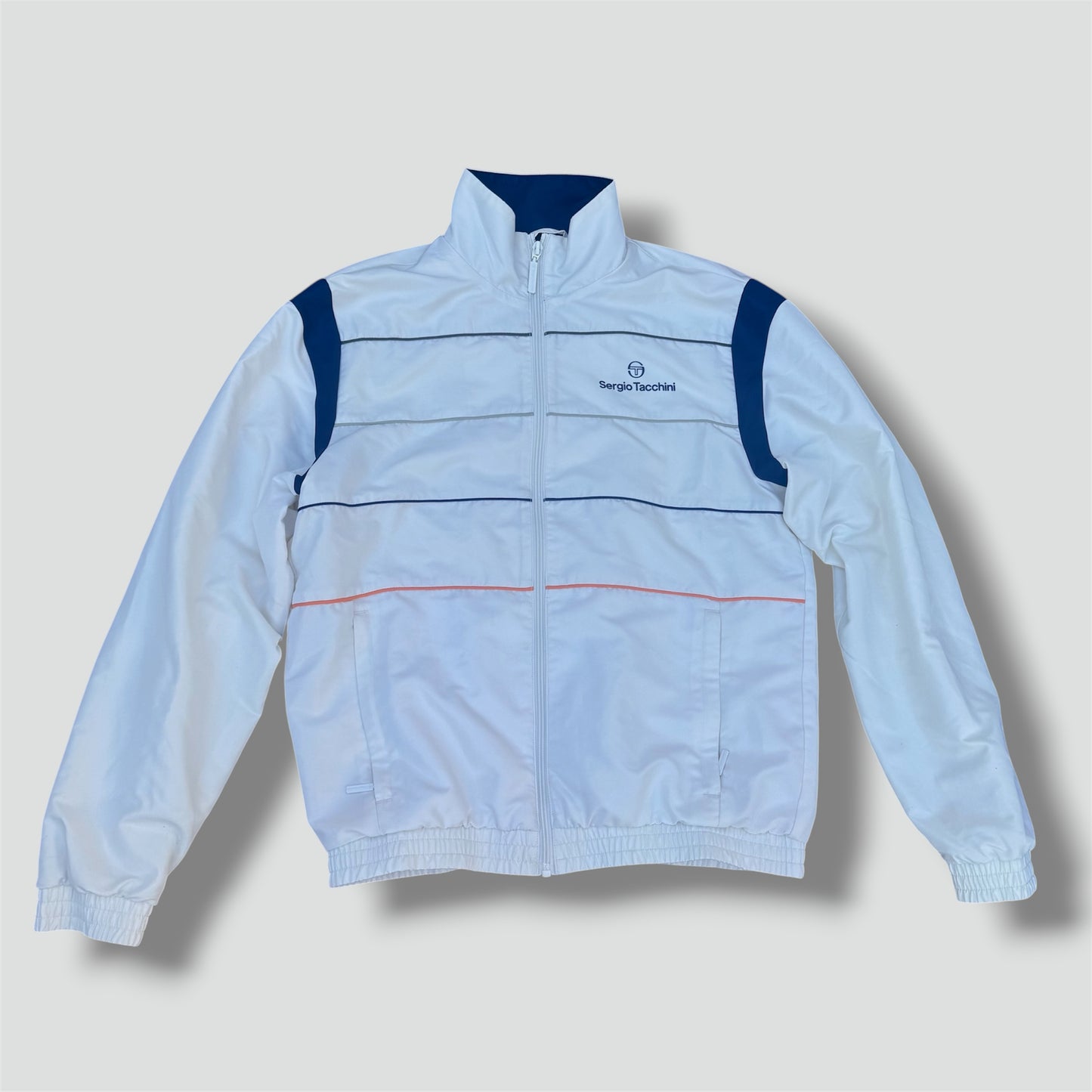 Sergio Tacchini vintage white track jacket