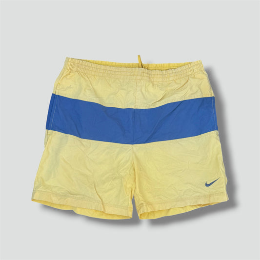 Vintage Nike 90s yellow bathing short