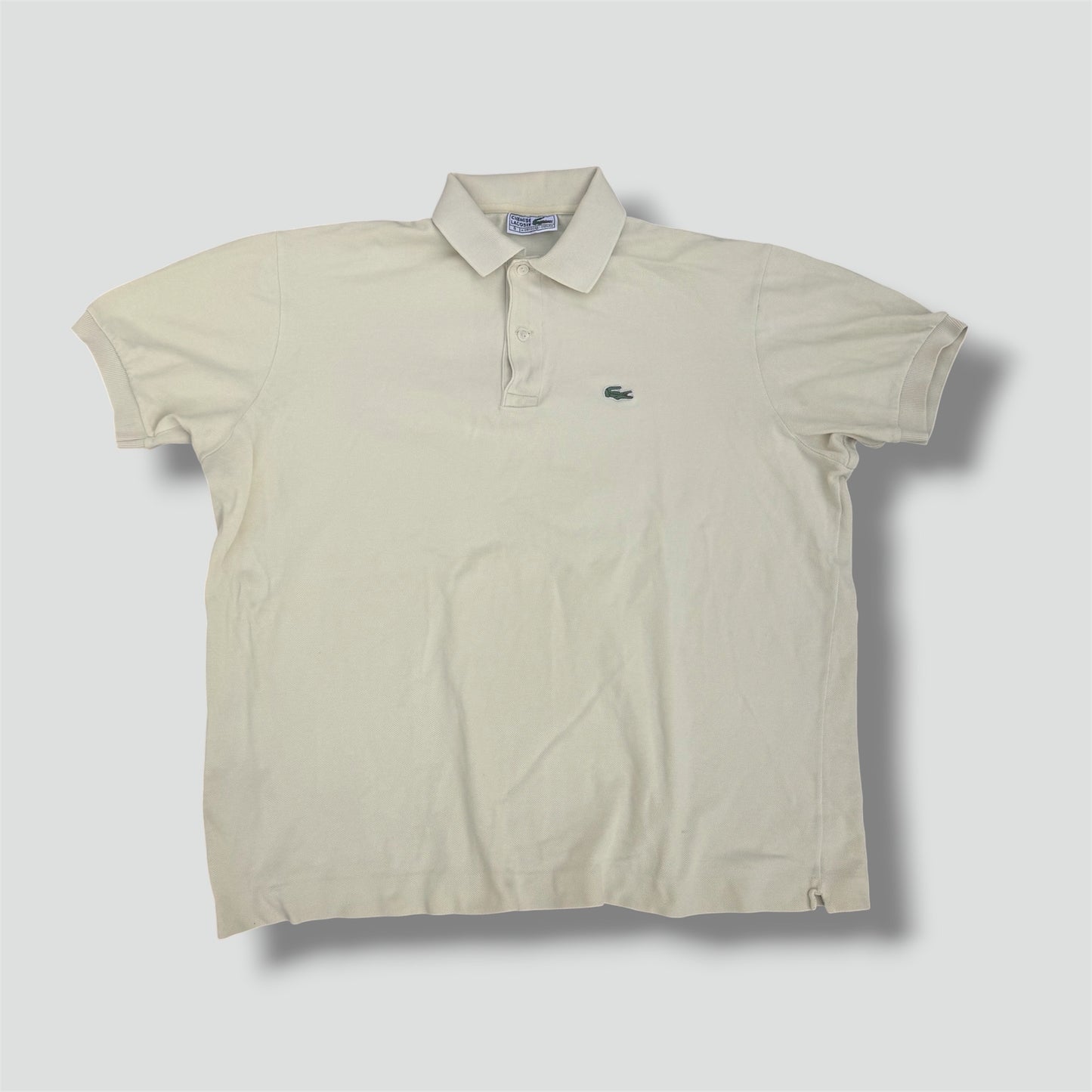 Lacoste yellow vintage poloshirt