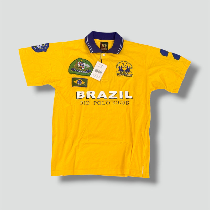 Sourced limited accessories and clothes La Martina Brazil streetwear poloshirt – Secondhand Streetwear