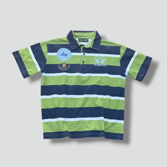 La Martina Striped Federation vintage polo