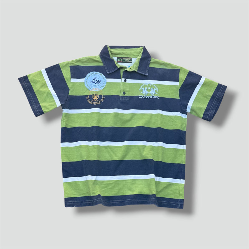 Sourced limited accessories and clothes La Martina Striped Federation vintage polo – Secondhand Streetwear