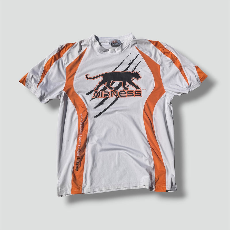 Sourced limited accessories and clothes Airness streetwear 00s white t-shirt – Secondhand Streetwear