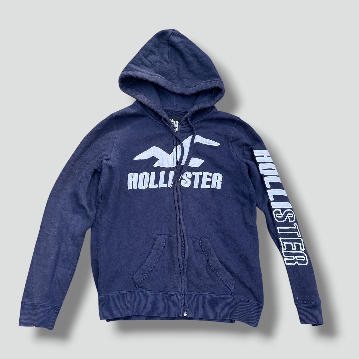 Hollister Y2K dark zip-hoodie
