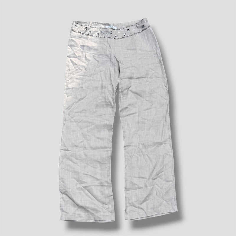 Sourced limited accessories and clothes Vintage Havana summer linen cloth pants – Secondhand Streetwear