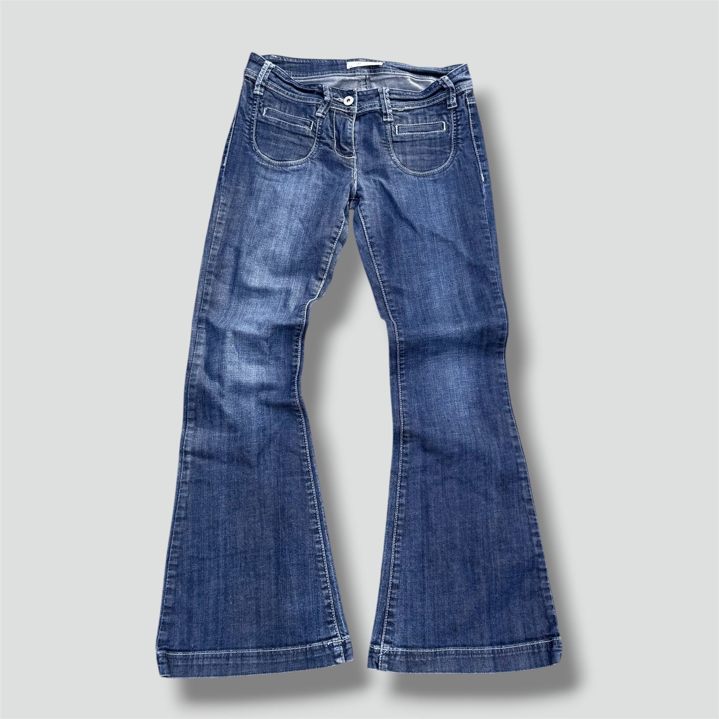 J’eans U vintage bootcut wide leg jeans
