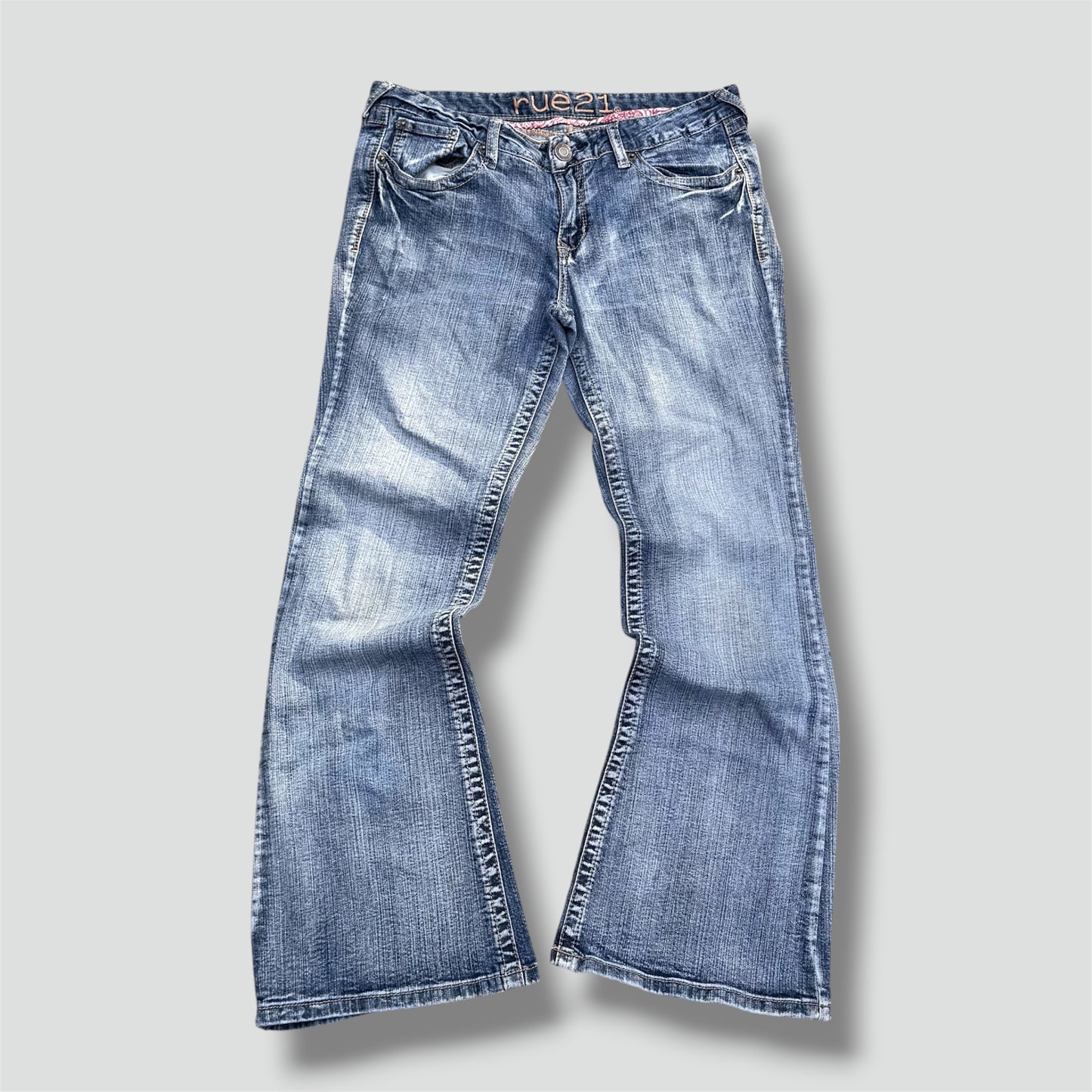 Rue 21 Y2K bootcut wide leg light jeans