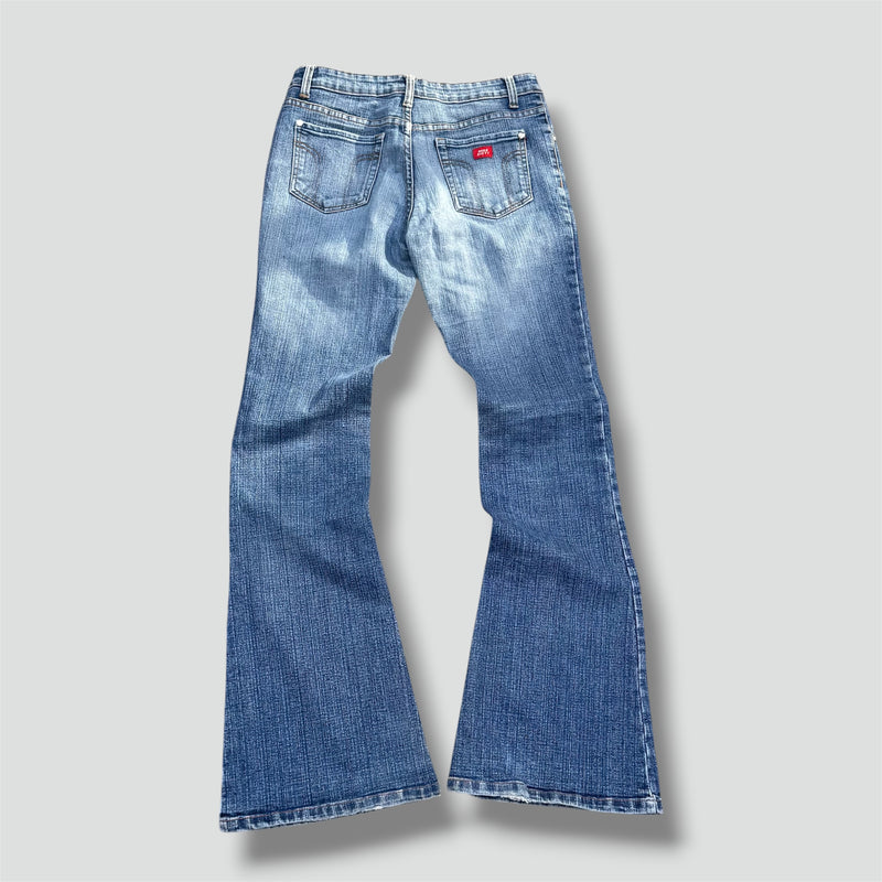 Sourced limited accessories and clothes Miss Sixty wide leg high waist denim jeans – Secondhand Streetwear